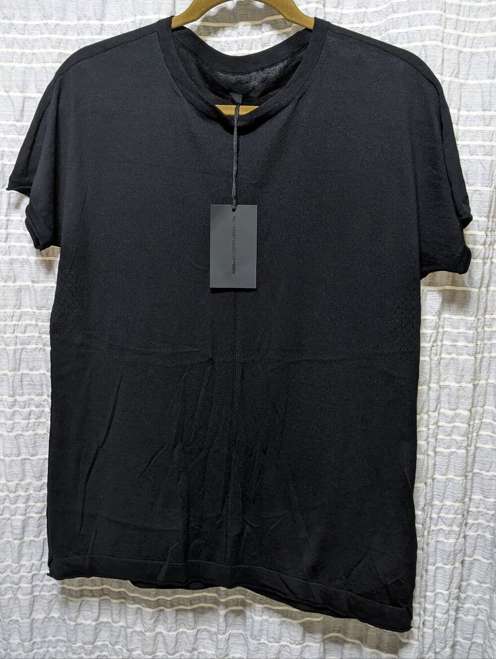 Nike ESC Cotton/Silk Blend Short Sleeve Top